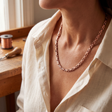 Mei's Cedar Copper Necklace