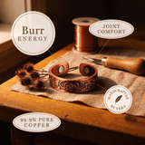 Mei's Burr Copper Ring