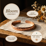 Mei's Bloom Copper Bracelet