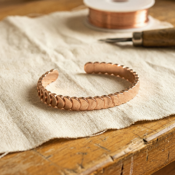 Mei's Tide Copper Bracelet