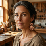 Mei's Solstice Copper Earrings