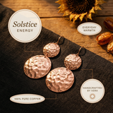 Mei's Solstice Copper Earrings