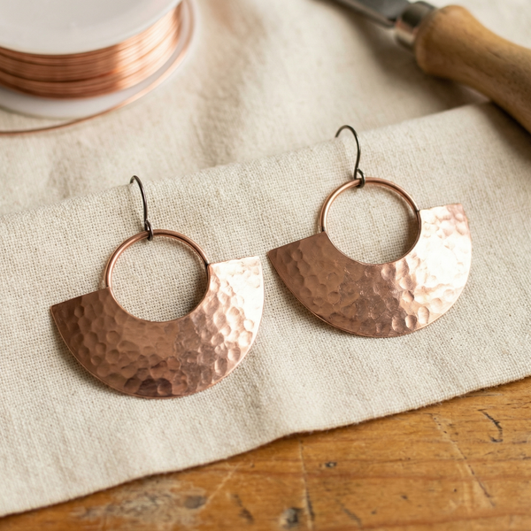 Mei's Sol Copper Earrings