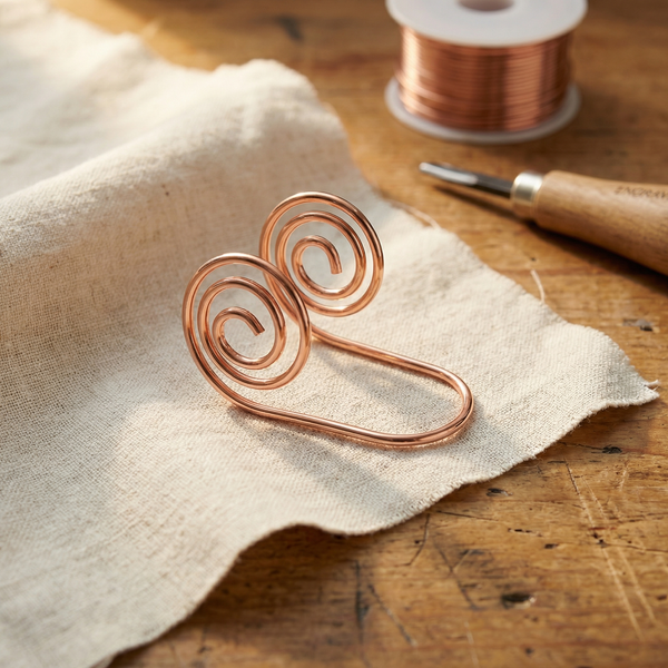 Mei's Flow Copper Hand Spiral
