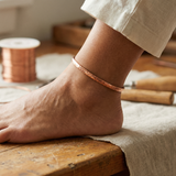 Mei's Sand Copper Anklet