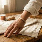 Mei's Stone Copper Bracelet