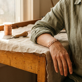 Mei's Seam Copper Bracelet