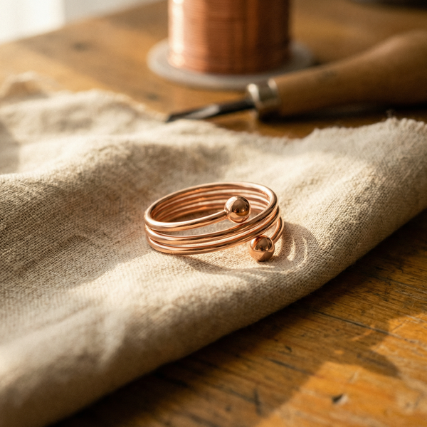 Mei's Silt Copper Ring