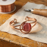 Mei's Sphere Pink Copper Bracelet
