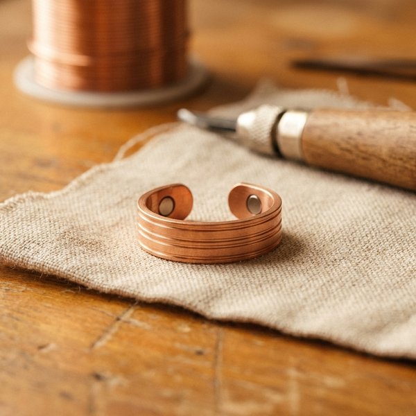 Mei's Band Copper Ring