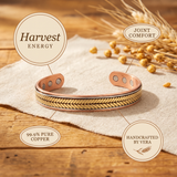 Mei's Harvest Copper Bracelet