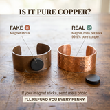 Mei's Sphere Pink Copper Bracelet