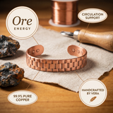 Mei's Ore Men's Copper Bracelet