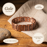 Mei's Gale Men's Copper Bracelet
