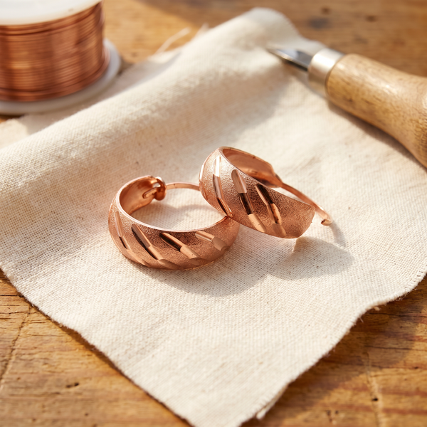 Mei's Vale Copper Earrings