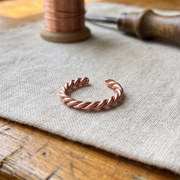 Mei's Copper Tensor Ring
