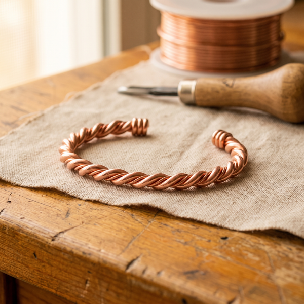 Mei's Tensor Copper Bracelet